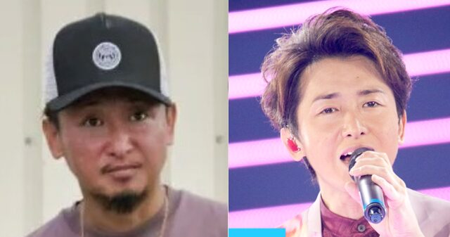 大野智さんのアイドル当時との対比画像