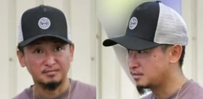 大野智さんの髭ヅラ画像