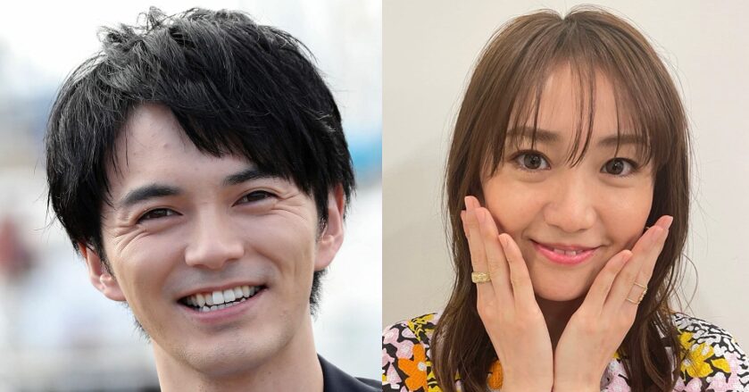 林遣都さんと大島優子さんの写真