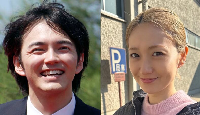 林遣都さんと大島優子さんの写真